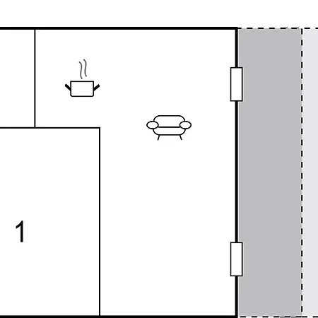 Апартаменты 1 Bedroom In Lembruch-duemmer Лембрух